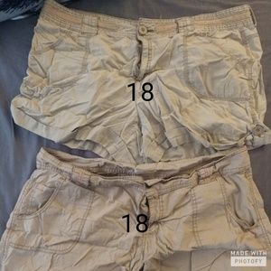 Womens brown shorts